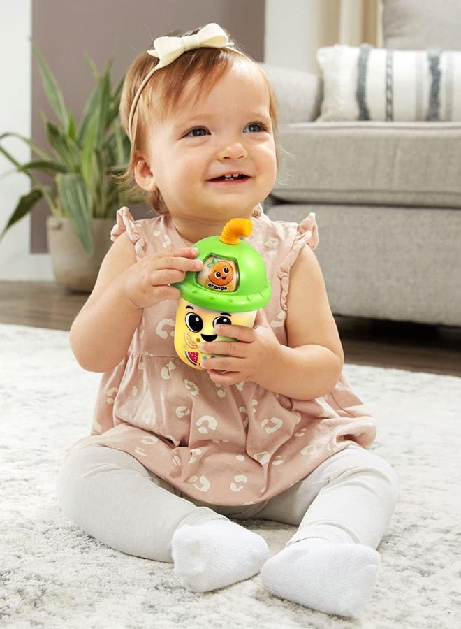 LeapFrog Fruit Colours Learning Smoothie, Interactive Baby Toy With Lights, Music, Colours And Fruit, Baby Gift With Teether For ages 6, 9, 12+ months, English Version 80-617403 - ASSORTED COLOR - Image 3